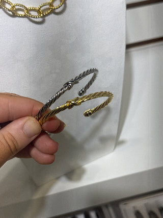 Pre order X cuff bracelet