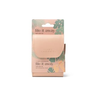 Pre Order File It Away Nail Care Kit, 3 Color Options