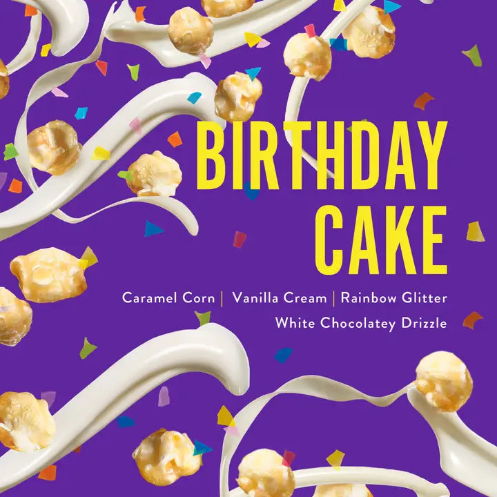 Birthday Cake | White Chocolate Popcorn | 5-ounce Bag