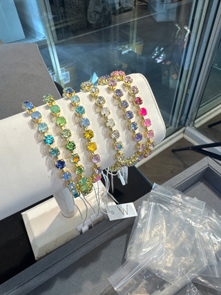 Pre order dainty bling bracelet 7.5”