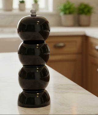 Pre Order Black Rubberwood Salt & Pepper Mill