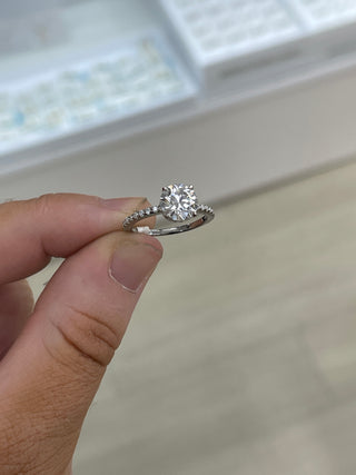 Pre order 2ct Moissanite Ring