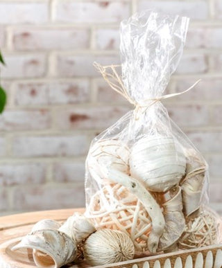 Bleached Wood Bowl Filler Bag