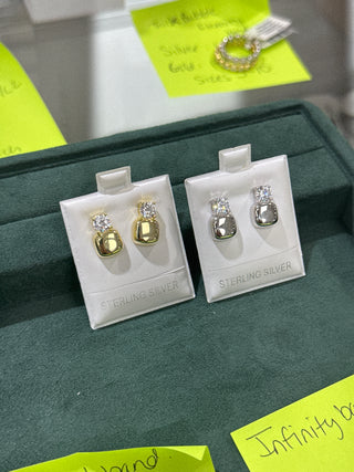 Pre order Sterling CZ Earrings 1199