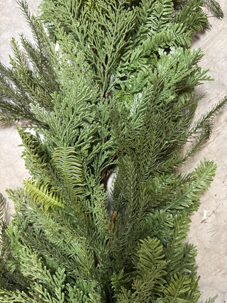 6'L Cedar Mixed Pine Juniper Garland