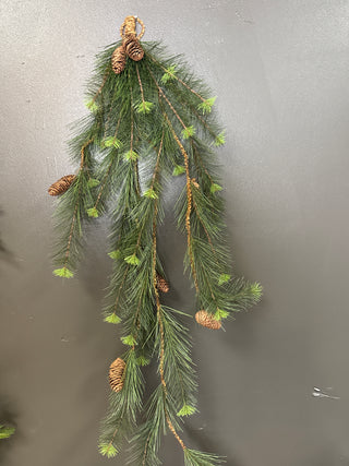 48"L New Growth Pine Teardrop