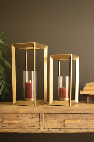 Pre Order Metal Framed Lantern, 2 Size Options