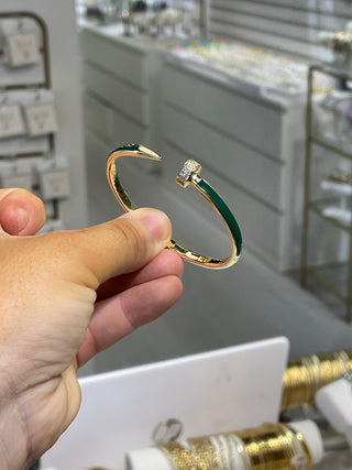 Pre order Green nail bracelet