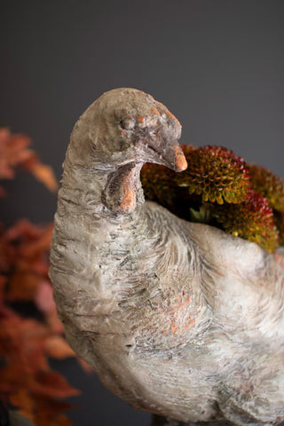 Pre Order Faux Concrete Turkey Planter