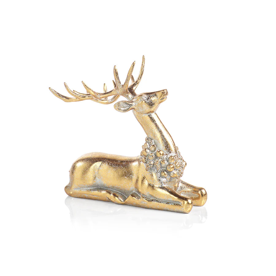 Large Deer with Ornamental Wreath, Style Options