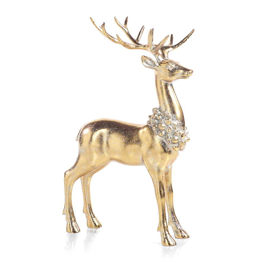 Large Deer with Ornamental Wreath, Style Options