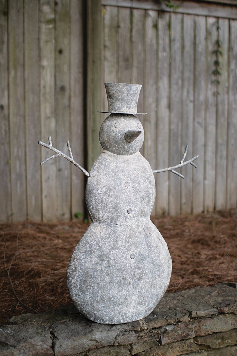 Metal Snowman