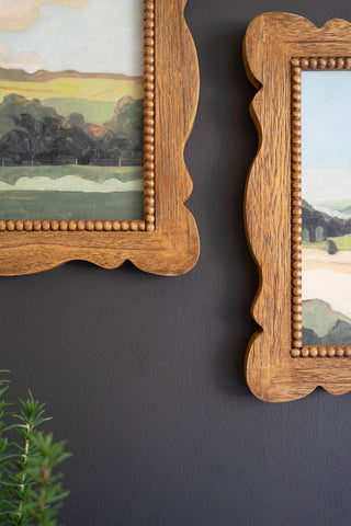Pre Order (Nov) Natural Wood Framed Landscape Print, 2 Style Options