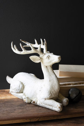 Pre Order Faux White Concrete Deer