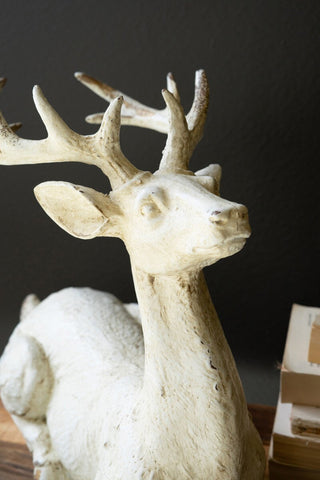 Pre Order Faux White Concrete Deer