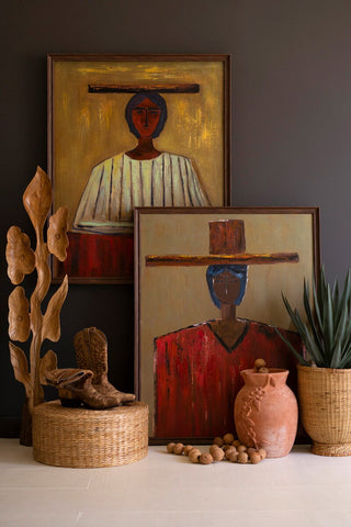 Pre Order Framed Stylized Painting, 2 Style Options