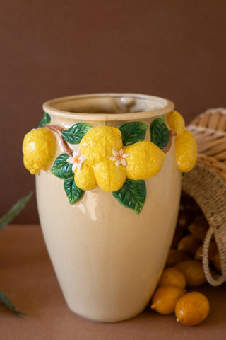 Pre Order (Sept) Ceramic Lemons Urn
