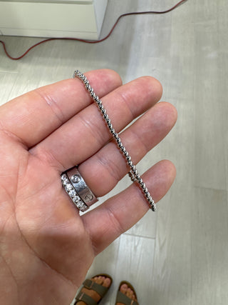 Pre order small Silver stretch bracelet