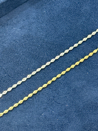 Pre order - Diamond Cut Chain Bracelet