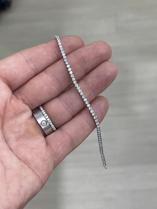 Pre order 2mm CZ tennis bracelet 7.5”