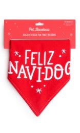 Happy Howlidays Dog Bandanas, 3 Styles