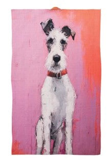 Printed Recycled Microfibre Two-Sided Tea Towel , 8 styles