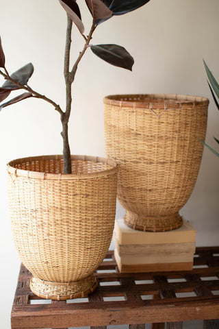 Split Cane Basket, 3 Size Options
