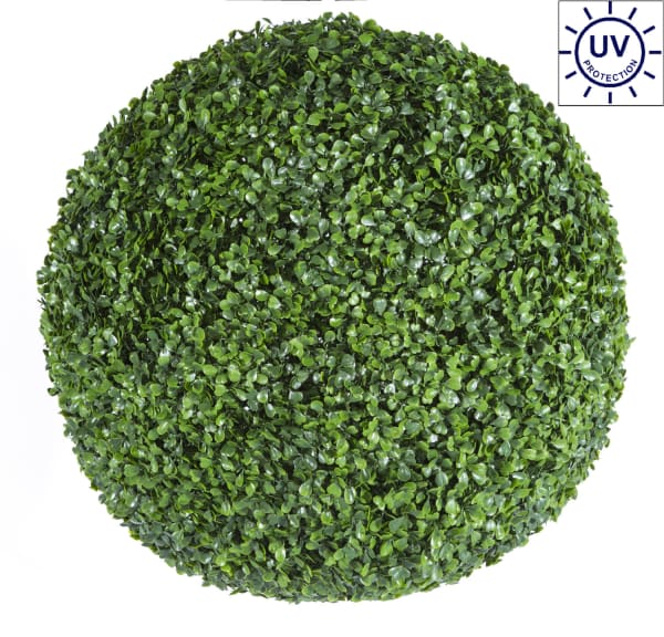 Artificial Boxwood Topiary Ball UV Protected, Size Options