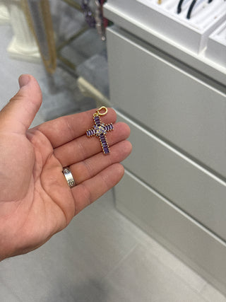 Pre order violet cross charm