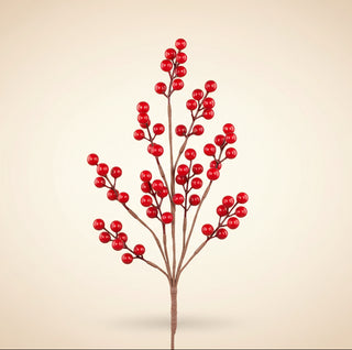 18"L Shiny Red Waterproof Berry Spray