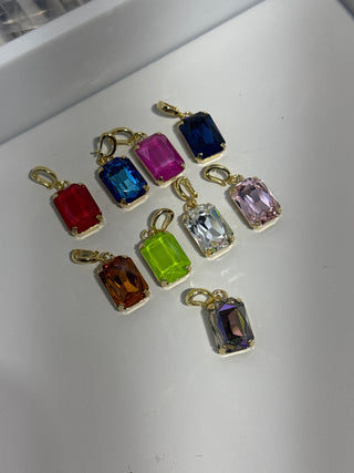 Pre order Square bling charm