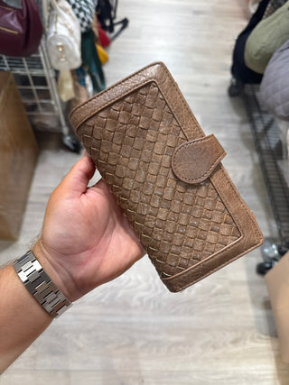 Pre order Woven long wallet