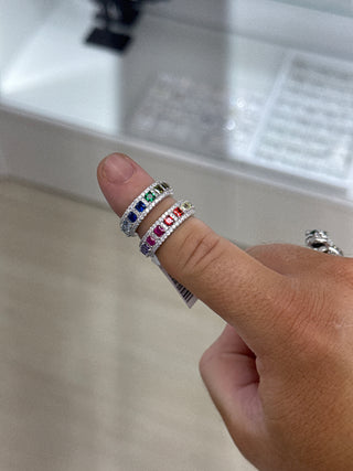 Pre order Multicolor CZ Ring