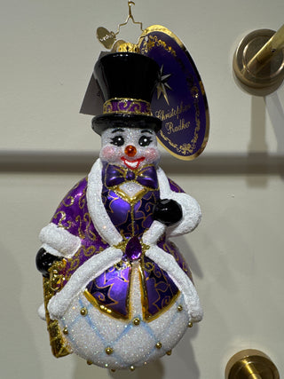 Pre Order Gilded Amethyst Frost Ornament