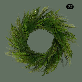 32" Layered Fern Wreath