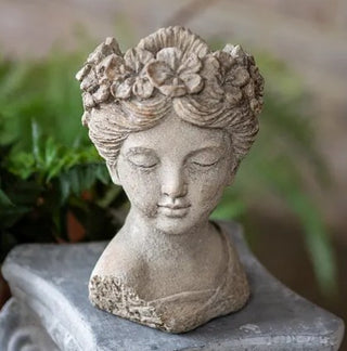 Pre Order (Oct) Verdi Copper Flower Maiden Planter