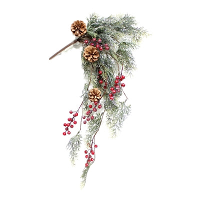 Holiday Cedar Dripping Garland