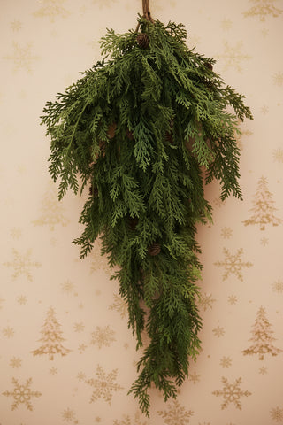 Pre Order Cedar and Pinecone Drip Garland