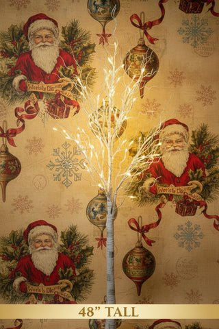 Pre Order Lighted Birch Tree, 2 Size Options