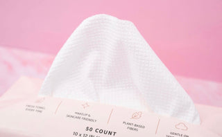 Clean Canvas disposable face towels