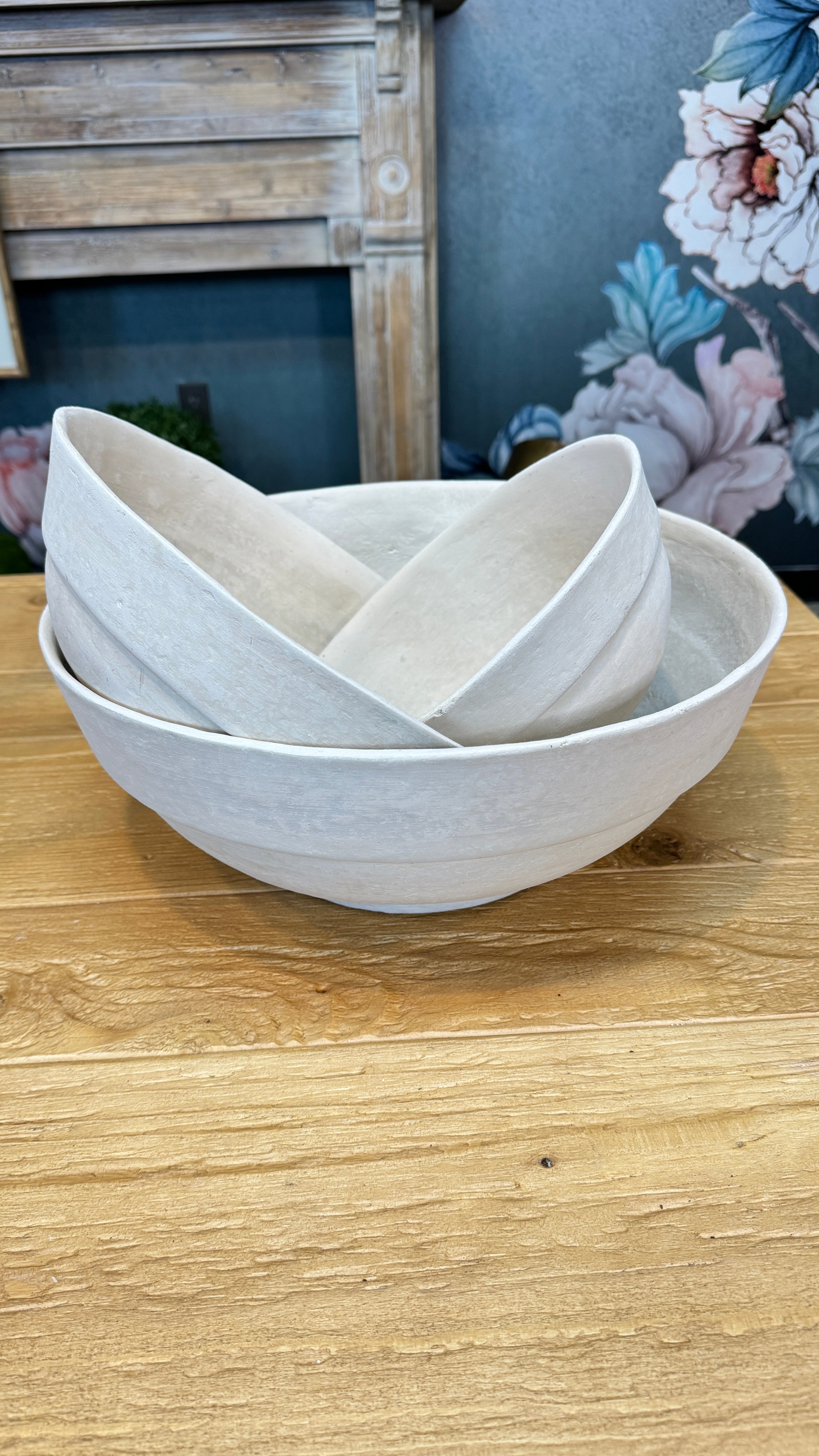 Paper Mache Bowl, Size Options