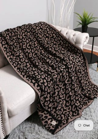 Pre order leopard blanket