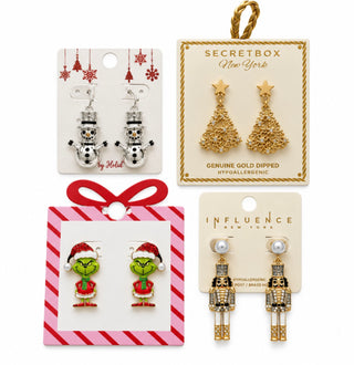 Pre order Holiday earrings