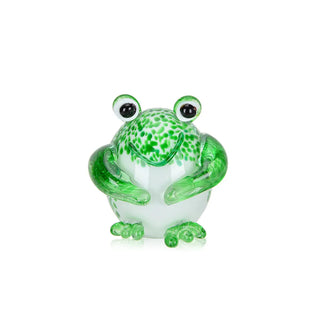 Glass Frog Figurine