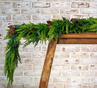 Pre Order 6' Mixed Green Garland