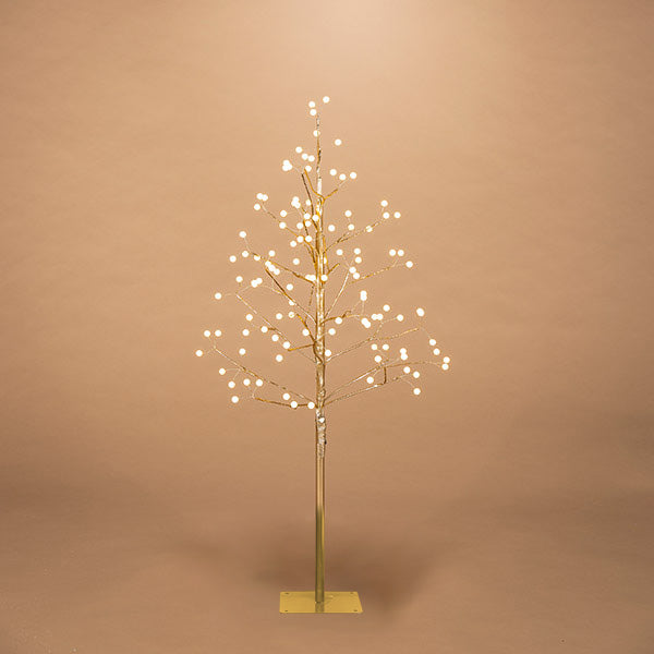 4' Electric Bead Lighted Tree