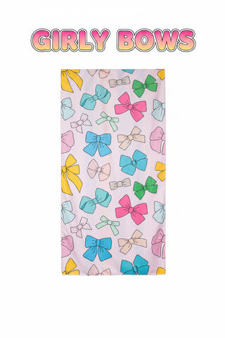 Pre Order Microfiber Reversible Towel, 6 Style Options