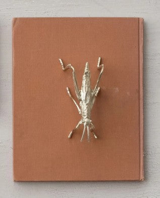Pewter Grasshopper, Gold Finish
