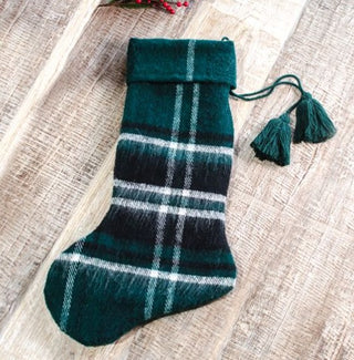 Tartan Stocking, 2 Color Options