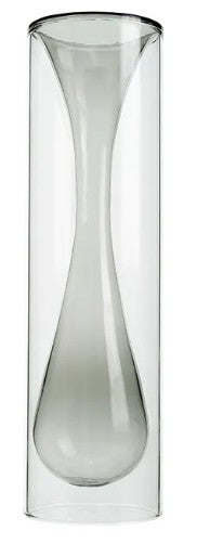 Pre Order Dual Layer Glass Vase, 4 Color Options